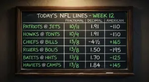 NFL Betting Odds Explained — Fractional, Decimal & American